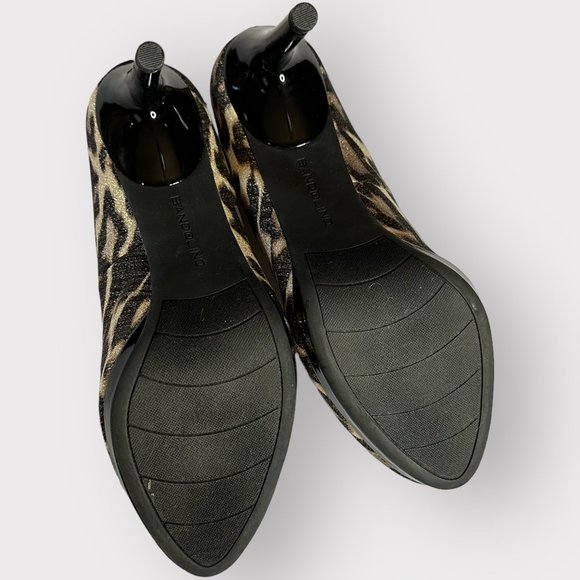 Bandolino Classic DYRE LEOPARD Pumps Heels Sz 8M - Picture 6 of 7